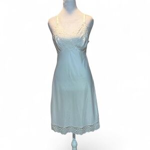Lady Lynne Slip Dress Lingerie Sz Medium P-P 15” L-29”